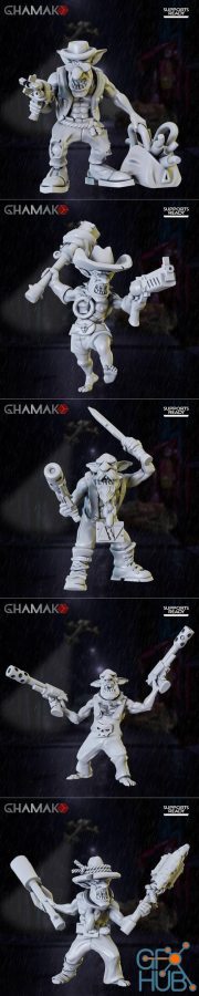 Ghamak - Sci-Fi Slave 1-5 May 2022 – 3D Print