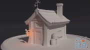 Skillshare – 3D Modeling Made Easy - How to Model an Awesome House in Blender