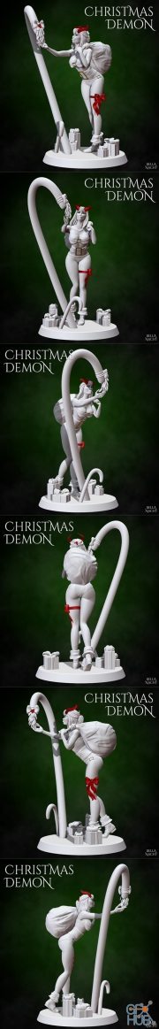 Christmas Demon – 3D Print