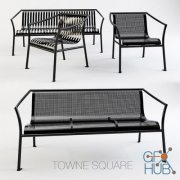 Towne Square bench