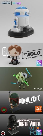 Plakit Star Wars Pack 2 – 3D Print