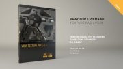 Renderking – Vray Texture Pack v3.01 for C4D (Updated)