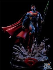 Superman Statue (STL)