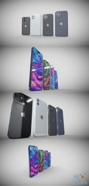 Apple iPhone 13 mini & 13 & 13 pro &13 pro MAX set