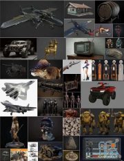 PBR Game 3D-Models Bundle September 2019
