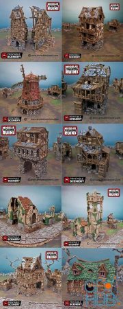 Shadowfey Ruins Complete – 3D Print