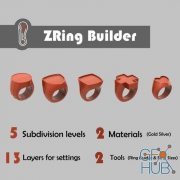 CGTrader – Zbrush Ring Builder 3D