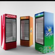 Refrigerators for Coca-Cola, Fanta, Sprite
