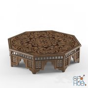 Islamic table (max, fbx)