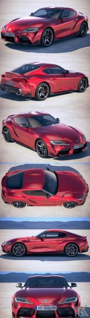3D SQUIR | Toyota Supra 2020 HQ