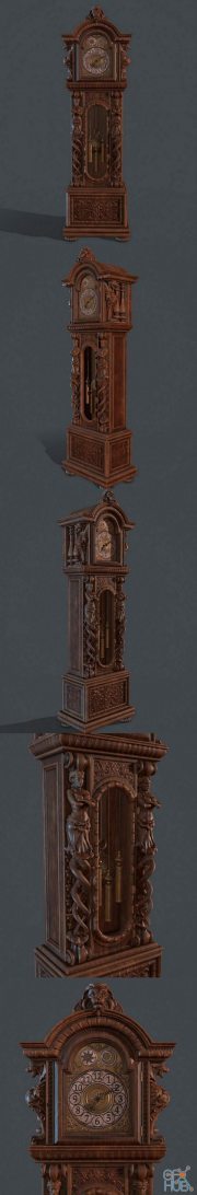 Grandfather Clock PBR