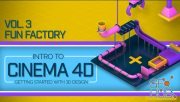 Skillshare – Intro to Cinema 4D Vol. 3: Fun Factory