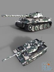 Tiger 1 Tank ww2 German Army PBR
