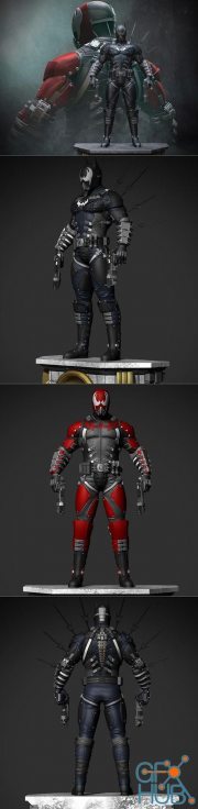 Grendel Knight Batman and Red Hood from DC – 3D Print