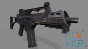 Udemy – 3D Model And Texture A High Quality Game Prop Gun Rifle
