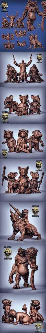 Duncan Shadow - July Release – 3D Print