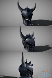 Dark Fantasy Helmet PBR