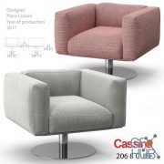 Cassina 206 8 Cube armchair