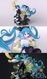 Hatsune Miku - Lyns – 3D Print