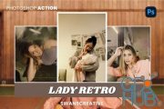 Envato – Lady Retro Photoshop Action