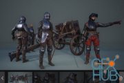 Unreal Engine Marketplace – Medieval Infantry