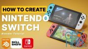 Skillshare –  Blender 3D: Learn To Create A Nintendo Switch Game Console