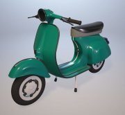 Retro scooter Vespa