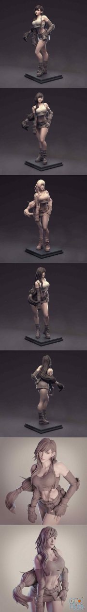 Tiffa - Final Fantasy 7 – 3D Print