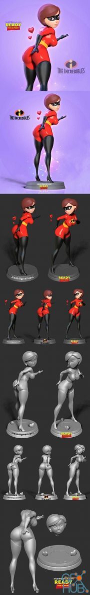 Elastigirl - Helen Parr – 3D Print