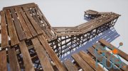 Unreal Engine Marketplace – Modular Wood Pack