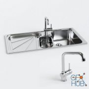 Blanco MEGA sink and Geda Bagno Cucina faucet