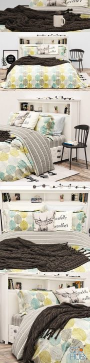 LONNY STORAGE BED by Pottery Barn