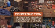 Cubebrush – Construction Props COMBO PACK [UE4+Raw files]