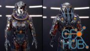 Unreal Engine – Sci-Fi Armor 7
