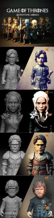 Game of Thrones Model Collection – 3D Print