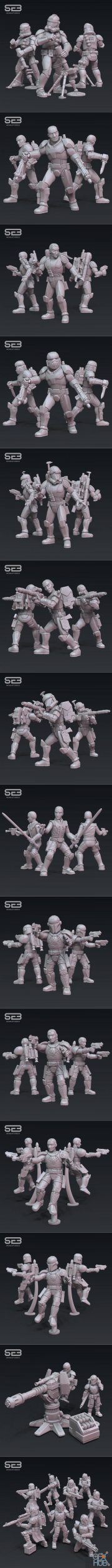 Clone Mortar Trooper – 3D Print