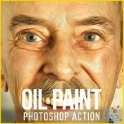 GraphicRiver - Oil Paint Photoshop Action 23397954
