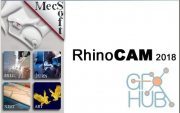 MecSoft RhinoCAM 2018 8.0.425 / 28 for Rhino 5 / Rhino 6 Win x64