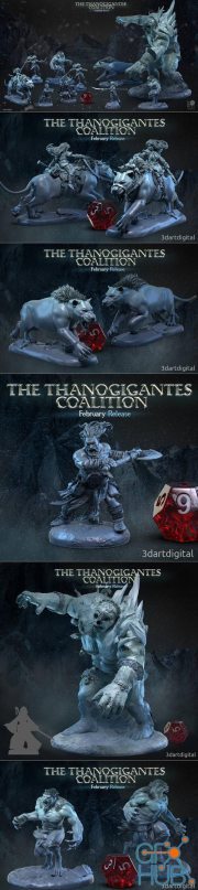 3DArtDigital - The Thanogigantes Coalition – 3D Print