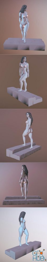 Amazon Woman – 3D Print