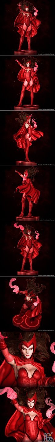 Scarlet Witch – 3D Print