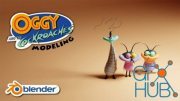 Skillshare – Modeling The Joey Character From Oggy And The Cockroaches Show