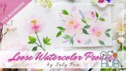 Skillshare - Easy-to-Learn Loose Watercolor Peonies