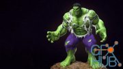 Superhero Anatomy Course for Artists – the Hulk