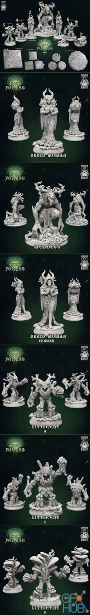 Drunken Dwarf Dark Forest 2 – 3D Print