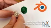 Skillshare – Be Your Own Jewelry Designer: Signet Ring Modeling in 3D