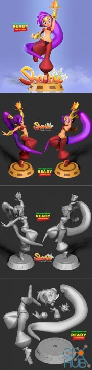 Shantae – 3D Print