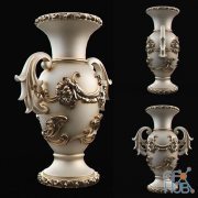 Classic vase with two handles