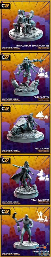 C27 Minis - Terrain June 2022 – 3D Print