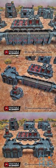 Sithic Outpost Complete – 3D Print